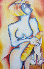Human Happenings 52x28 Original Painting by Alexandra Nechita - 0 Human Happenings 52x28 Original Painting by Alexandra Nechita - 0
