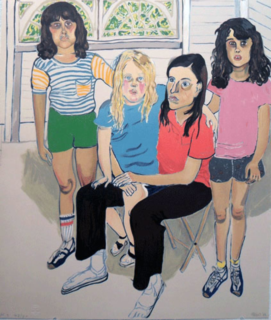 Family 1982 Limited Edition Print by Alice Neel Family 1982 Limited Edition Print by Alice Neel
