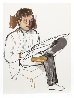 Portrait of Edward Avedesian Limited Edition Print by Alice Neel - 1