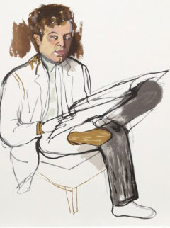 Portrait of Edward Avedesian Limited Edition Print - Alice Neel Portrait of Edward Avedesian Limited Edition Print - Alice Neel