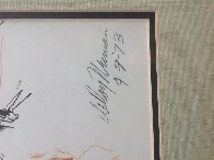 Arnie at the 1973 Masters Drawing 23x19 Arnold Palmer Drawing by LeRoy Neiman - 6 Arnie at the 1973 Masters Drawing 23x19 Arnold Palmer Drawing by LeRoy Neiman - 6