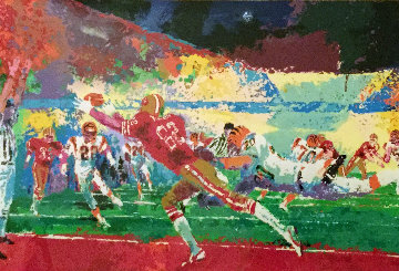 Super Play 1989 Limited Edition Print - LeRoy Neiman Super Play 1989 Limited Edition Print - LeRoy Neiman
