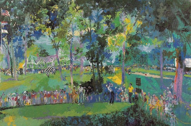 U.S. Open At Oakmont  1983 Limited Edition Print by LeRoy Neiman