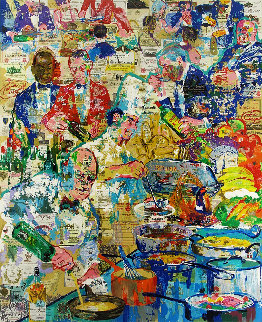 International Cuisine 1998 Limited Edition Print - LeRoy Neiman International Cuisine 1998 Limited Edition Print - LeRoy Neiman