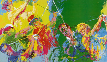 Golf Winners 1984 Limited Edition Print - LeRoy Neiman Golf Winners 1984 Limited Edition Print - LeRoy Neiman