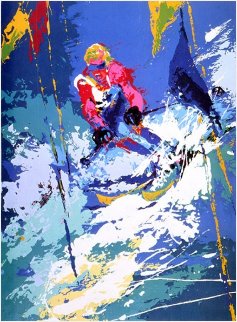 Innsbruck 1973 Limited Edition Print - LeRoy Neiman Innsbruck 1973 Limited Edition Print - LeRoy Neiman