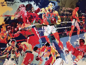 Homage to Ali 1991 Limited Edition Print - LeRoy Neiman Homage to Ali 1991 Limited Edition Print - LeRoy Neiman