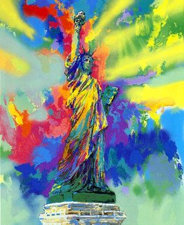 Lady Liberty  1986 Limited Edition Print - LeRoy Neiman