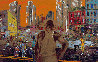 Harlem Streets AP 1982 - NYC - New York Limited Edition Print by LeRoy Neiman - 0