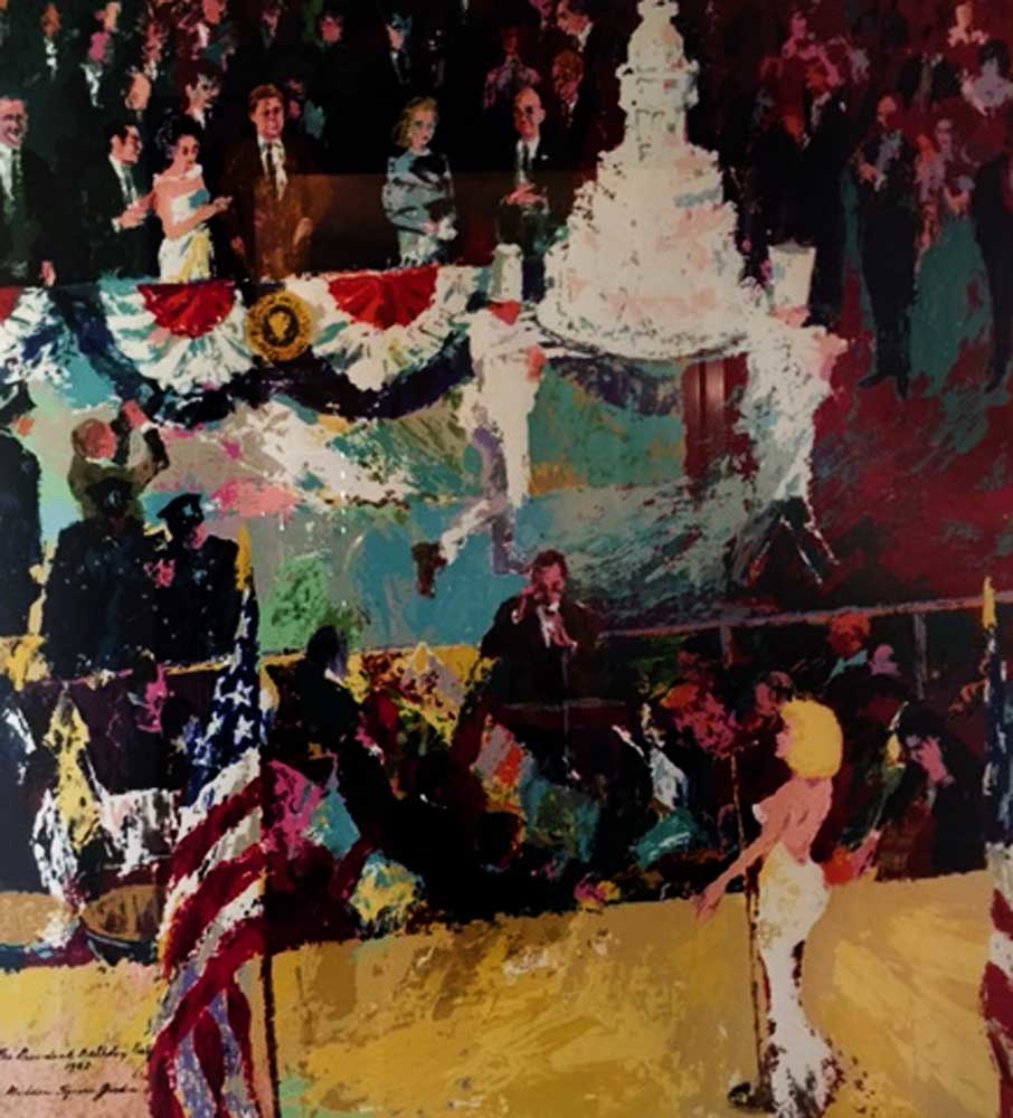 Happy Birthday Mr. President 1962 Madison Square Garden AP 1986 Limited Edition Print by LeRoy Neiman