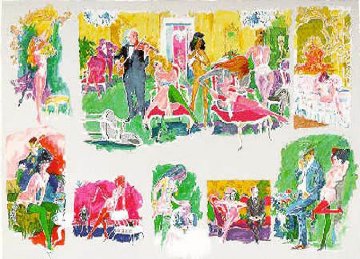 Bordello 1995 Limited Edition Print - LeRoy Neiman Bordello 1995 Limited Edition Print - LeRoy Neiman