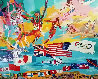 American Gold 1984 - Huge Limited Edition Print by LeRoy Neiman - 0