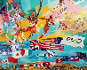 American Gold 1984 - Huge - Olympics Limited Edition Print by LeRoy Neiman - 0