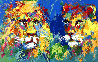 Lion and Lioness 2007 Limited Edition Print by LeRoy Neiman - 0