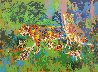 Jaguar Family 1980 Limited Edition Print by LeRoy Neiman - 0 Jaguar Family 1980 Limited Edition Print by LeRoy Neiman - 0