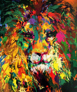 Portrait of the Lion 2002 Limited Edition Print - LeRoy Neiman Portrait of the Lion 2002 Limited Edition Print - LeRoy Neiman