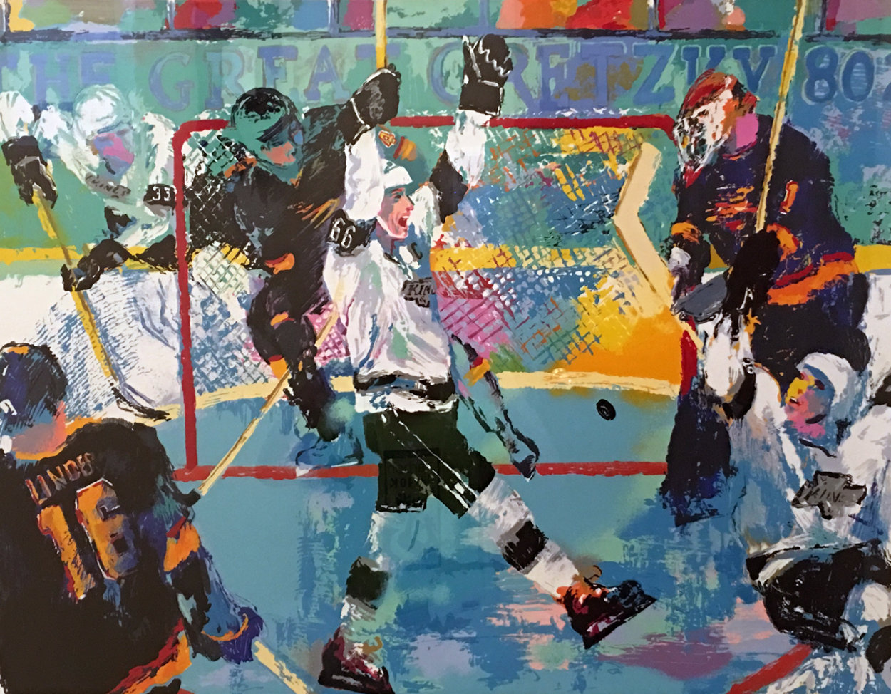 Gretzky's Goal 1994 Limited Edition Print by LeRoy Neiman