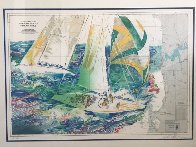 America's Cup Australia AP 1986 Limited Edition Print by LeRoy Neiman - 1 America's Cup Australia AP 1986 Limited Edition Print by LeRoy Neiman - 1