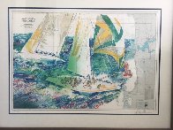 America's Cup Australia AP 1986 Limited Edition Print by LeRoy Neiman - 2 America's Cup Australia AP 1986 Limited Edition Print by LeRoy Neiman - 2