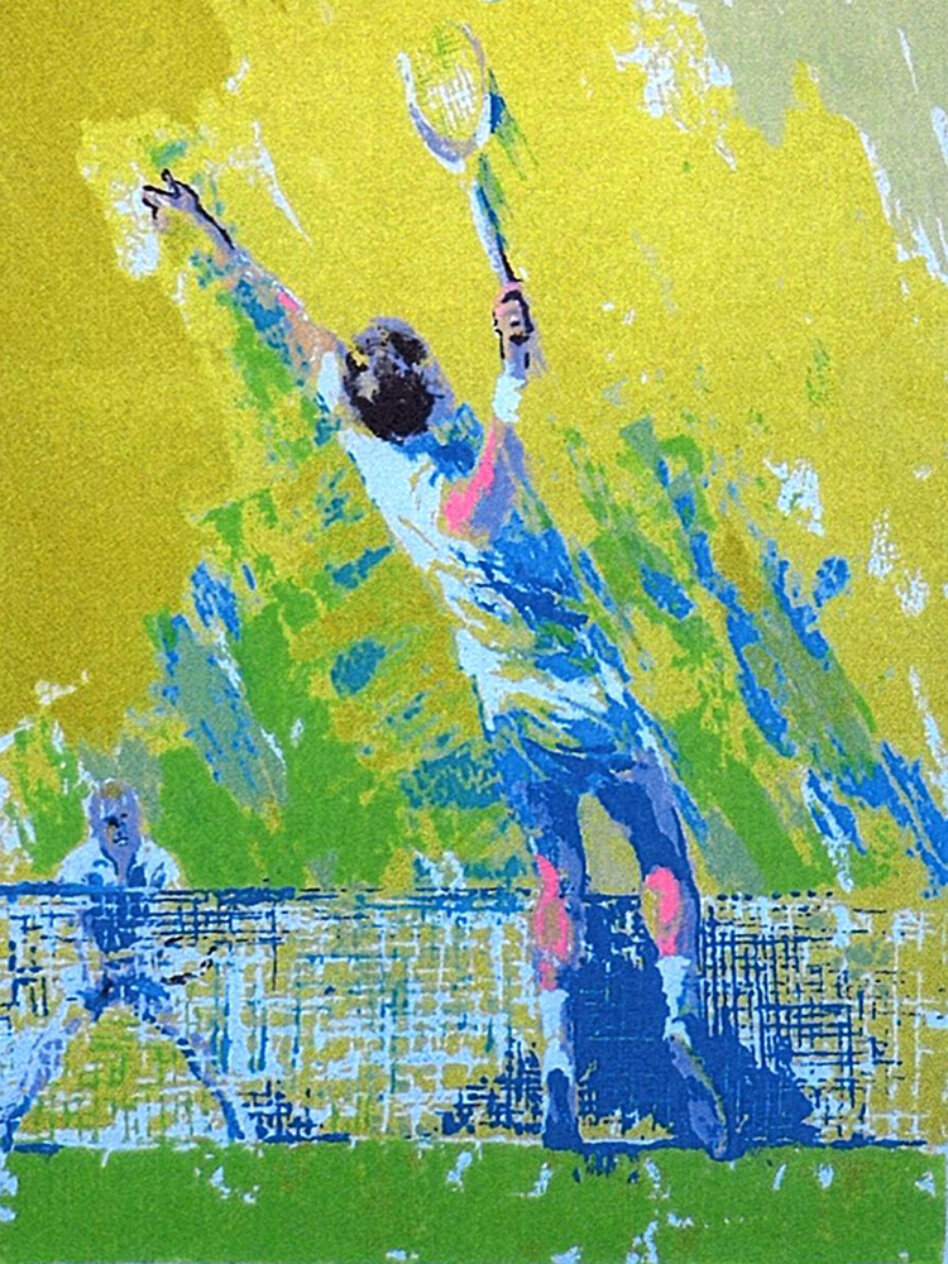 Deuce 1978 - Tennis by LeRoy Neiman - For Sale on Art Brokerage