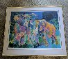 Elephant Family 1984 Limited Edition Print by LeRoy Neiman - 1 Elephant Family 1984 Limited Edition Print by LeRoy Neiman - 1