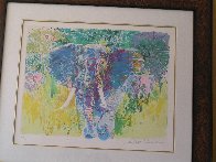 Bull Elephant 1997 Limited Edition Print by LeRoy Neiman - 2