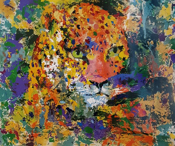 Portrait of the Leopard 1997 Limited Edition Print - LeRoy Neiman Portrait of the Leopard 1997 Limited Edition Print - LeRoy Neiman