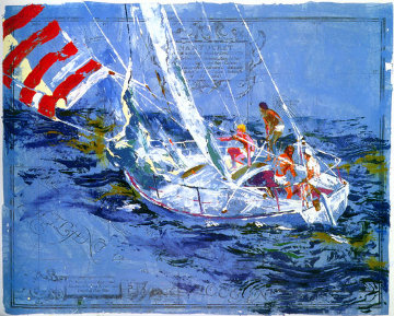 Nantucket Sailing 1980 Limited Edition Print - LeRoy Neiman