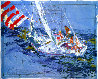 Nantucket Sailing 1980 Limited Edition Print by LeRoy Neiman - 0