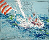 Nantucket Sailing 1980 - Massachusetts Limited Edition Print by LeRoy Neiman - 0