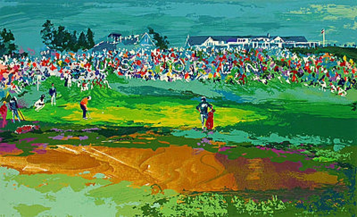 Home Hole At Shinnecock 1995 Limited Edition Print by LeRoy Neiman Home Hole At Shinnecock 1995 Limited Edition Print by LeRoy Neiman