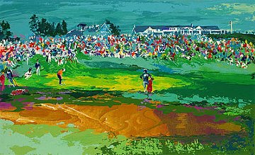 Home Hole At Shinnecock 1995 Limited Edition Print - LeRoy Neiman Home Hole At Shinnecock 1995 Limited Edition Print - LeRoy Neiman