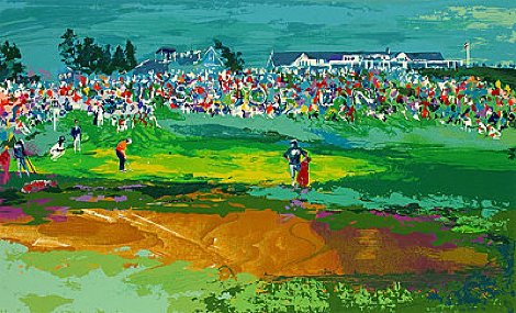 Home Hole At Shinnecock 1995 - Golf Limited Edition Print - LeRoy Neiman