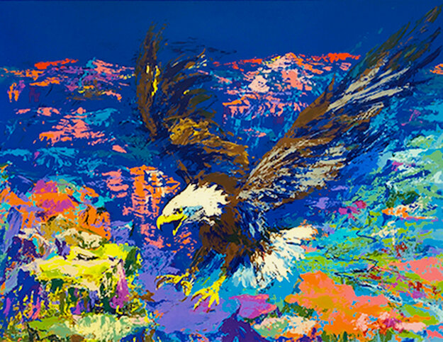 American Bald Eagle AP 1979 Limited Edition Print - LeRoy Neiman