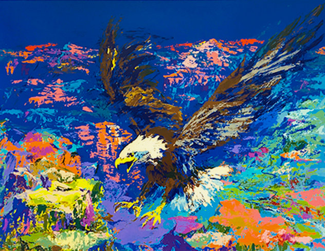 American Bald Eagle AP 1979 Limited Edition Print by LeRoy Neiman