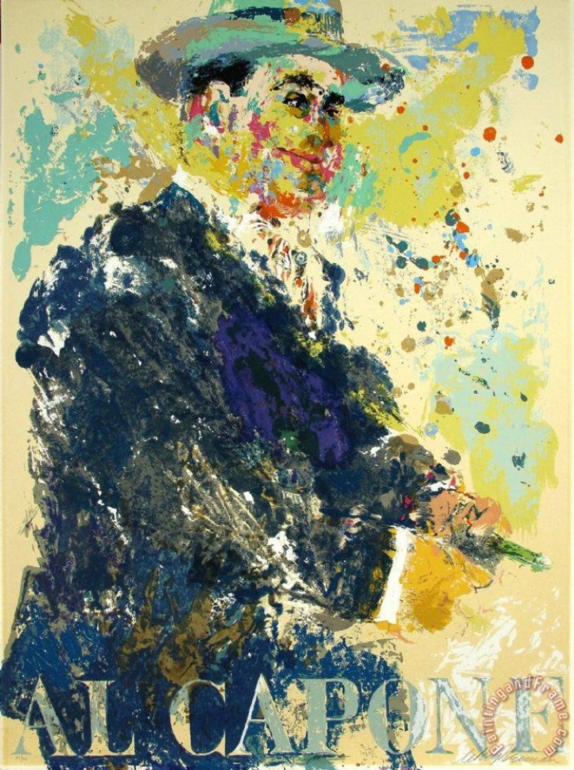 Al Capone 1972 Limited Edition Print by LeRoy Neiman Al Capone 1972 Limited Edition Print by LeRoy Neiman
