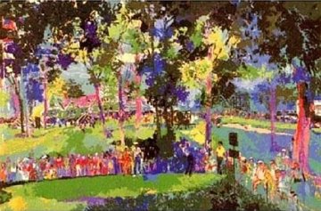 US Open 12th At Oakmont 1983 Limited Edition Print - LeRoy Neiman US Open 12th At Oakmont 1983 Limited Edition Print - LeRoy Neiman