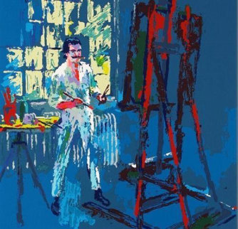 Self Portrait 1990 Limited Edition Print - LeRoy Neiman Self Portrait 1990 Limited Edition Print - LeRoy Neiman
