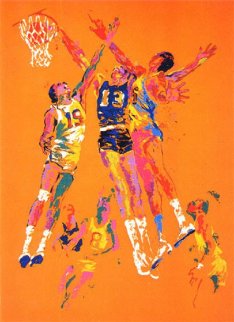 Basketball 1972 Limited Edition Print - LeRoy Neiman Basketball 1972 Limited Edition Print - LeRoy Neiman