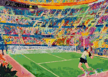 Volvo Masters 1983 Limited Edition Print - LeRoy Neiman Volvo Masters 1983 Limited Edition Print - LeRoy Neiman