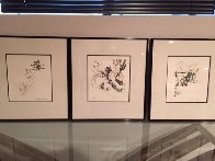 Ski Etchings, Set of Five AP Limited Edition Print by LeRoy Neiman - 5 Ski Etchings, Set of Five AP Limited Edition Print by LeRoy Neiman - 5