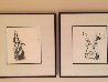 Ski Etchings, Framed Set of Five  AP Limited Edition Print by LeRoy Neiman - 6