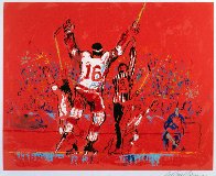 Red Goal 1973 Limited Edition Print by LeRoy Neiman - 1 Red Goal 1973 Limited Edition Print by LeRoy Neiman - 1