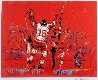 Red Goal 1973 - Hockey Limited Edition Print by LeRoy Neiman - 1