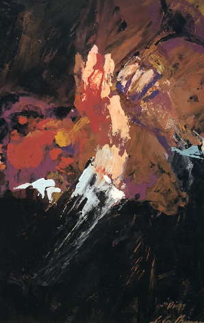 Dizzy 1962 26x18 Original Painting - LeRoy Neiman