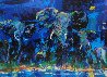 Elephant Nocturne 1984 Limited Edition Print by LeRoy Neiman - 0
