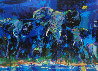 Elephant Nocturne 1984 Limited Edition Print by LeRoy Neiman - 1