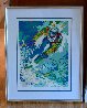 Olympic Skier 1980 Limited Edition Print by LeRoy Neiman - 2