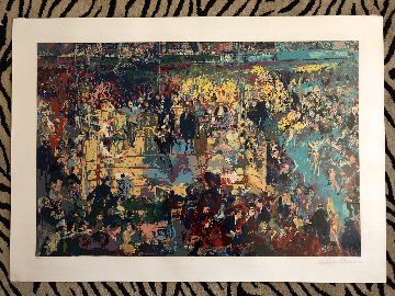 Introduction of the Champions At Madison Square Garden 1977 Limited Edition Print - LeRoy Neiman Introduction of the Champions At Madison Square Garden 1977 Limited Edition Print - LeRoy Neiman