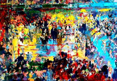 Introduction of the Champions At Madison Square Garden 1977 - New  York - NYC Limited Edition Print - LeRoy Neiman